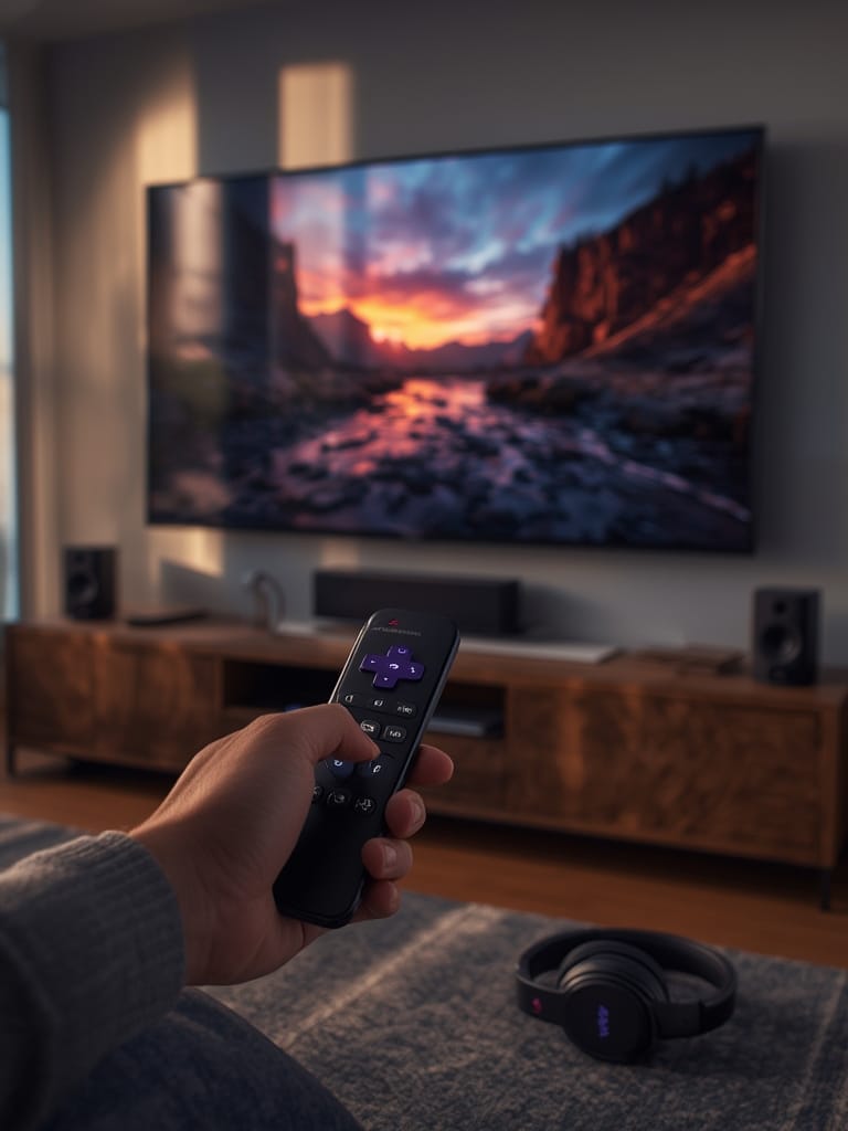 Roku Ultra in action