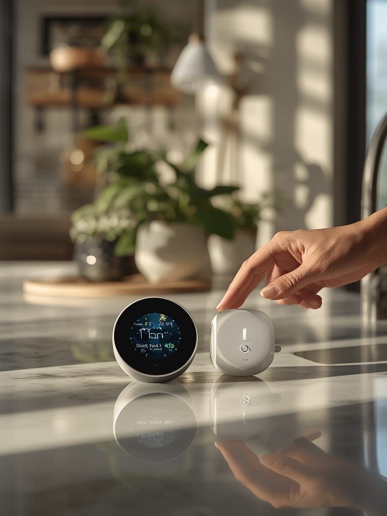smart clock in action