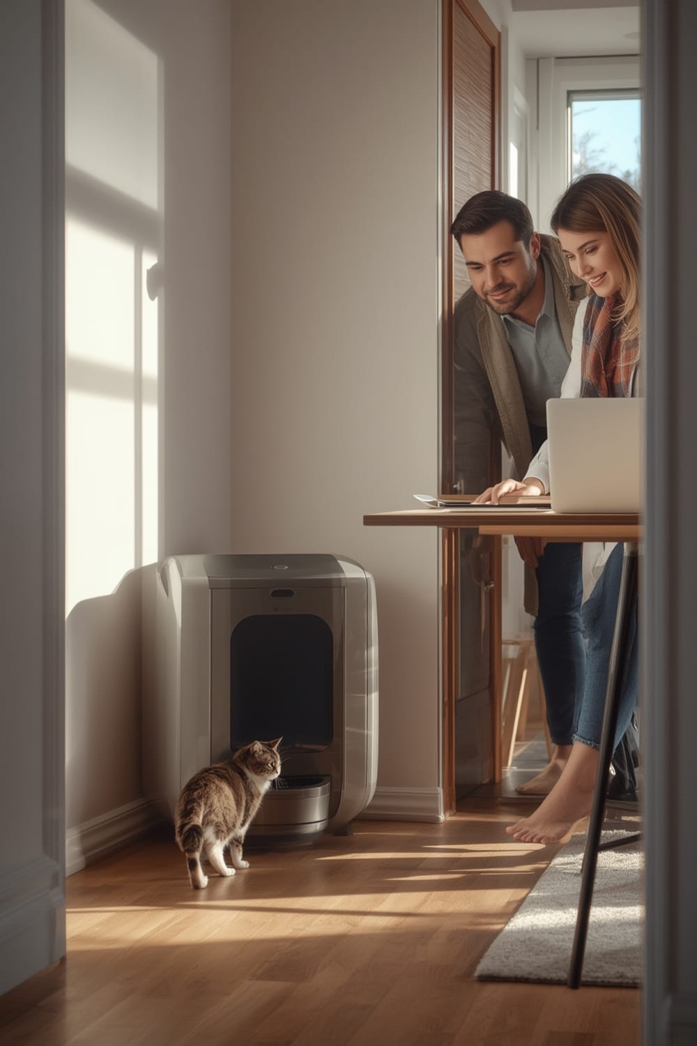Auto Litter Box - Illustration 1