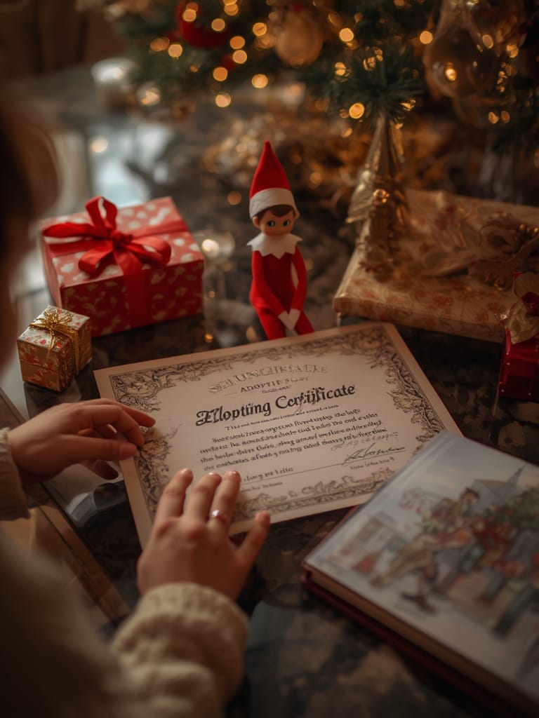 elf shelf in action