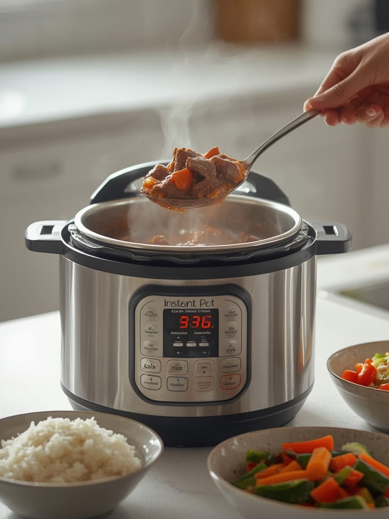 Instant Pot in action