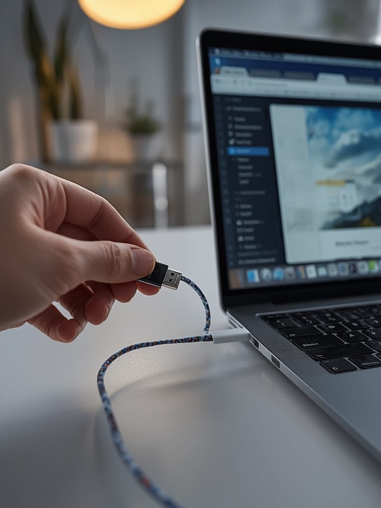 gigabit adapter in action