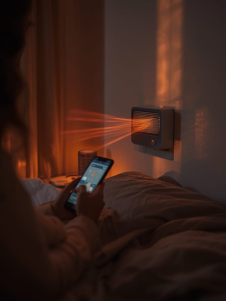 smart heater in action