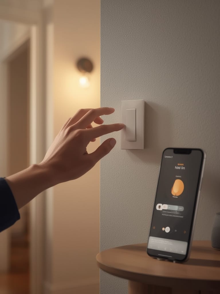 smart switch in action