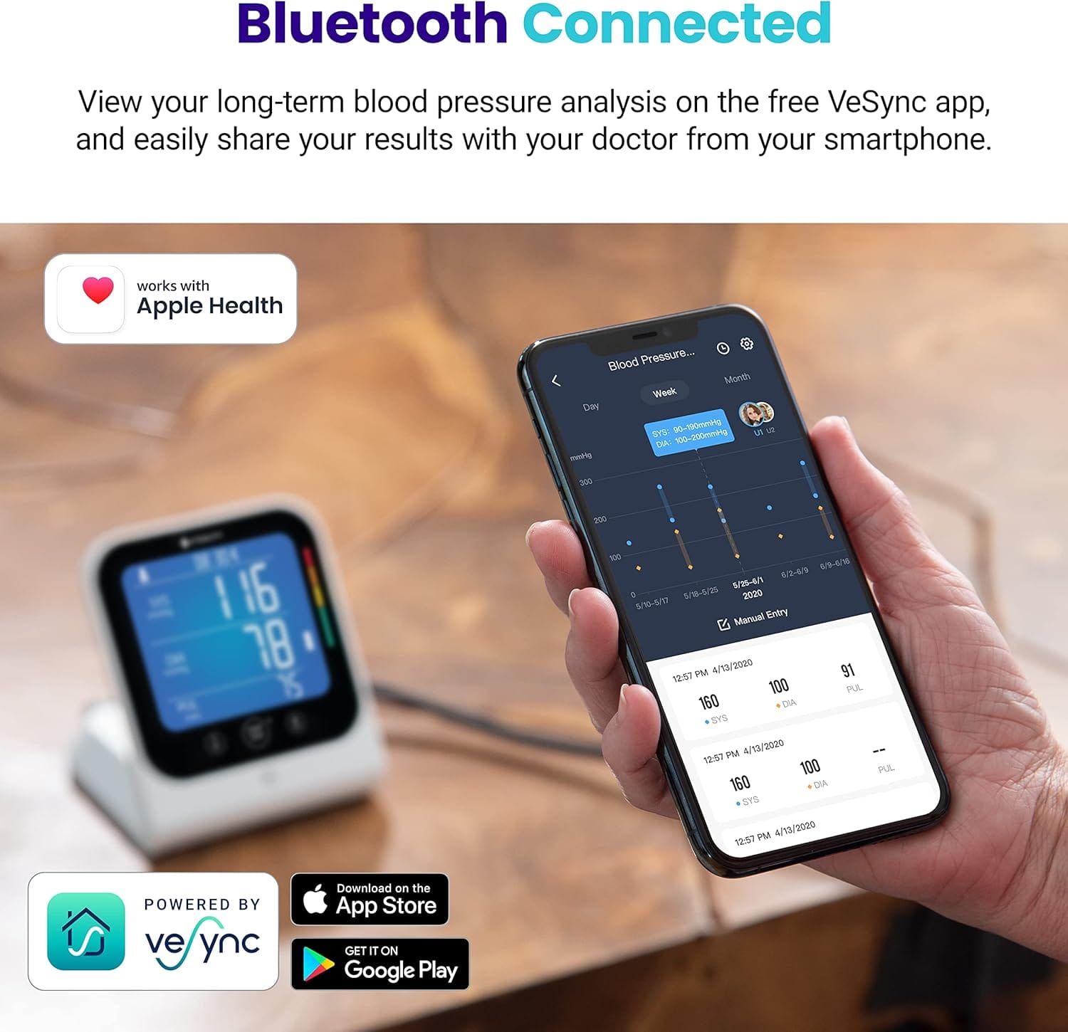 bluetooth sphygmomanometer